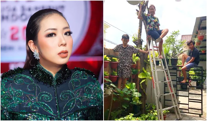 10 Rumah Artis yang Dipenuhi Berbagai Tanaman Hijau. Asri dan Rindang, Bikin Betah Berlama-lama 18