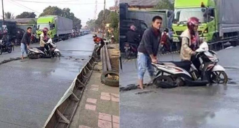 10+ Potret Jejak Kaki Hewan ini Bikin Sebel para Tukang. Nambah Kerjaan Lagi Aja, Ngeselin! 22