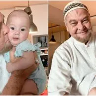 Foto Bareng, Wajah Putri Bungsu Mona Ratuliu Ternyata Plek Ketiplek sama Kakek Bulenya