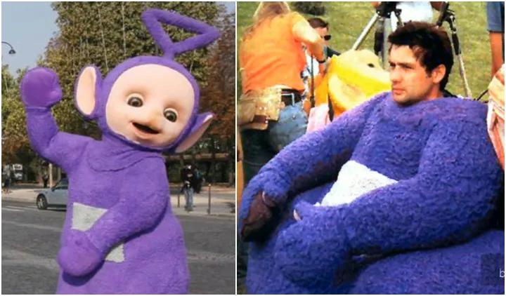 11 Foto Jadul Proses Syuting Teletubbies. Bikin Kaget, Ternyata Beda dari Bayangan Masa Kecil 21