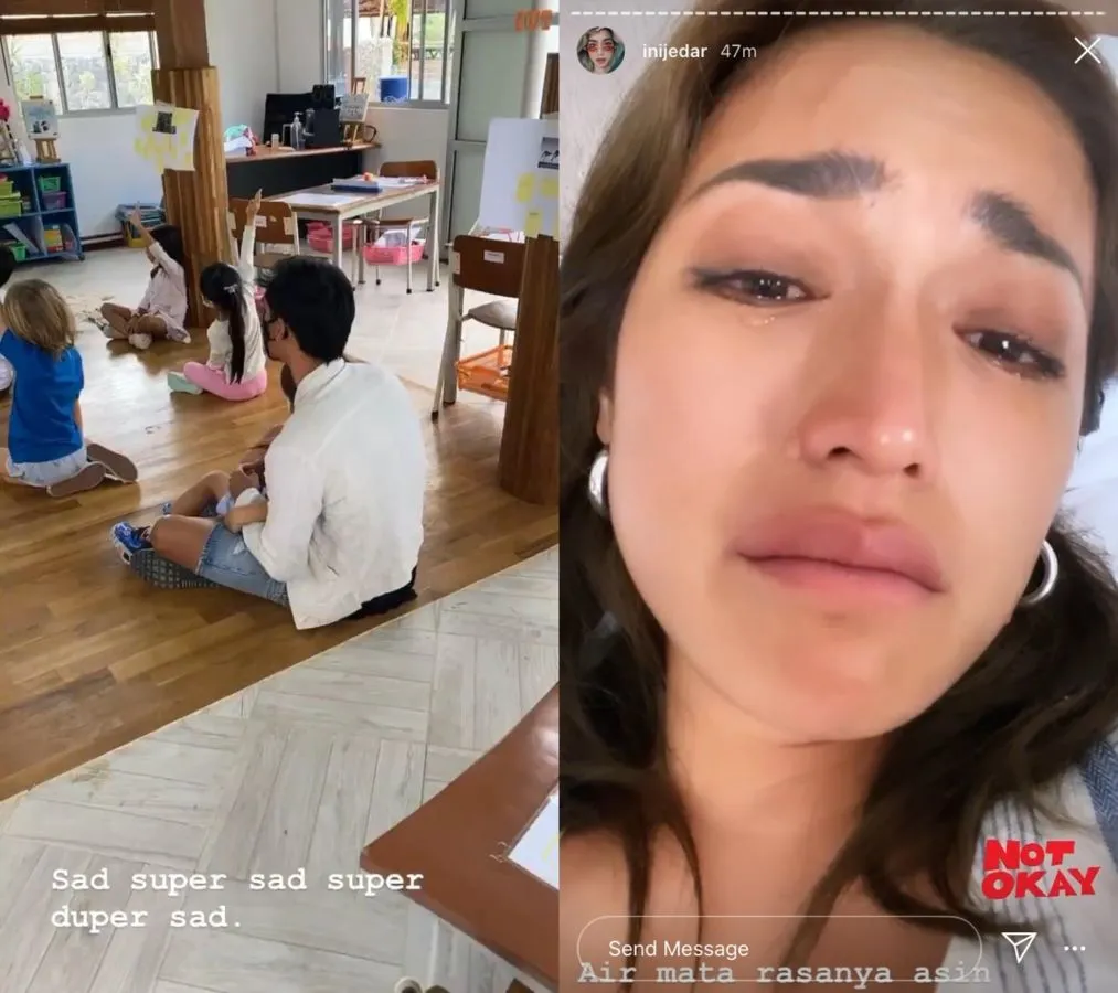Jessica Iskandar Pindah ke Bali, Richard Kyle Ikut Mengantarkan El Barack di Hari Pertama Sekolah 4