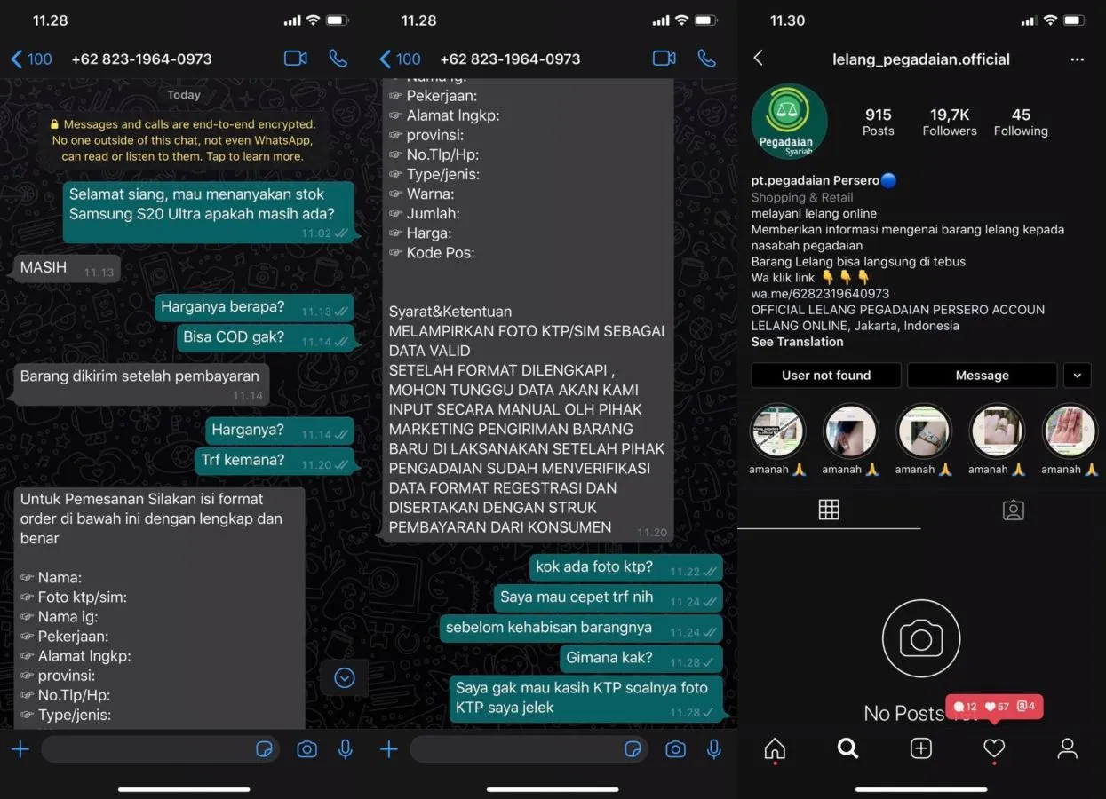 Lagi-Lagi Ngerjain Olshop Penipu, Pelaku Kembalikan Duit Pas Sadar yang Order Kaesang Pangarep 4
