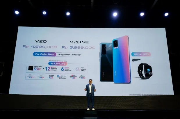 vivo V20 dan V20SE Usung Desain Stylish dengan Inovasi Kamera Depan untuk Generasi Muda 6