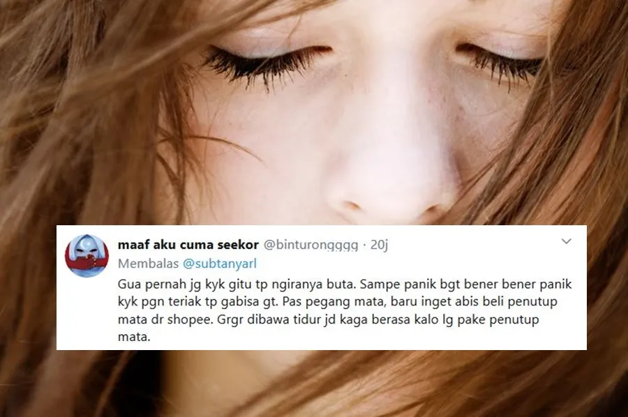 10 Cerita Konyol Warganet Saat Penglihatan Mereka Tiba-Tiba Gelap. Parnonya Kebangetan nih 14