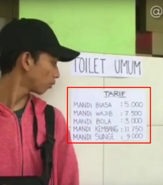 10 Aturan Nyeleneh tentang Tarif Penggunaan WC Umum. Ribet Banget, Udah Kayak Aturan Pemerintah~ 16