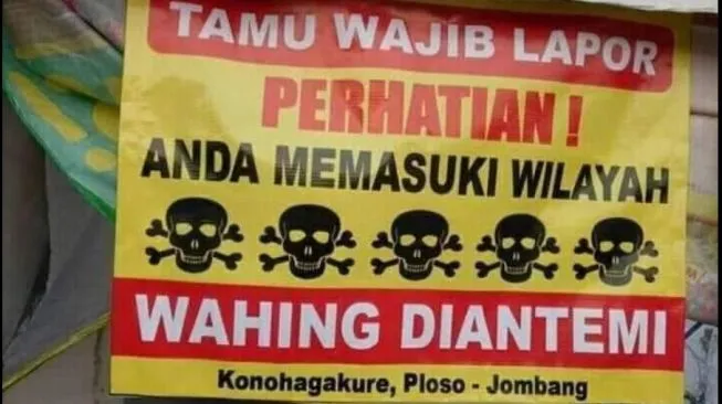 10 Peringatan yang Lahir dari Pikiran Jenius. Memperingatkan Orang itu juga Ada Seninya! 13