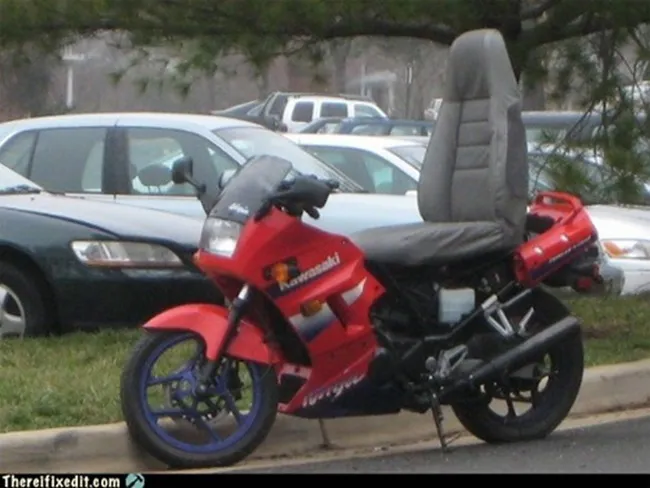 Modifikasi Jok Motor yang Nggak Layak Ditiru. Malah Bikin Ribet! 13