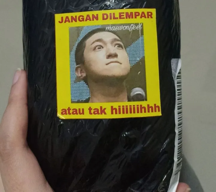 10 Ide Kocak Bungkus Barang Paketan biar Lebih Aman. Kadang Ada Kurir yang Nggak Peduli sih 19