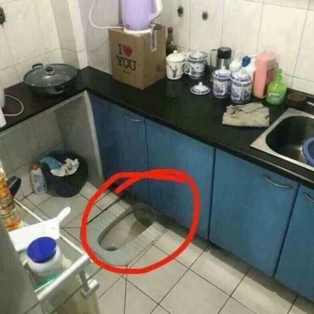 11 Desain Dapur yang Bikin Ngakak, Saking Nyelenehnya. Chef Juna Pasti Migren Melihat ini :( 18
