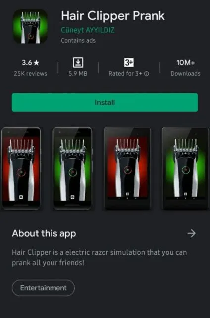 11 Aplikasi Nirfaedah yang Ada di Playstore. Orang yang Bikin Kocak, yang Unduh Lebih Kocak lagi! 20