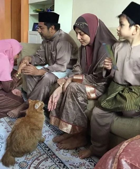 Kelakuan Kocak Kucing Ikut Nimbrung Majikannya Saat Nongkrong. Makanya Nurut, biar Diajak Terus~ 22