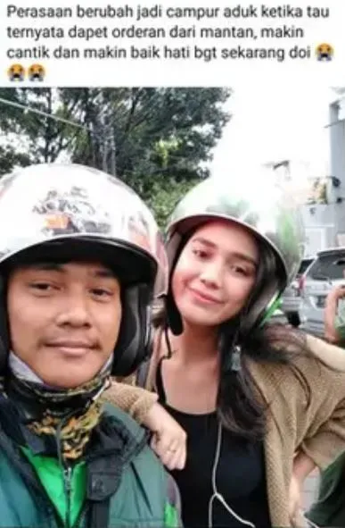 12 Potret Driver Ojol Saat Dapat Orderan dari Artis. Kejutan Kecil Begini Aja Bikin Semringah, ya! 17