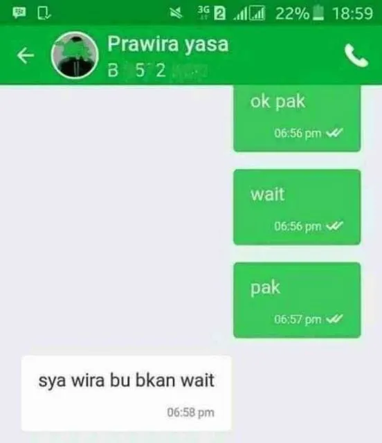 Potret Kocak Orang Kelewat Percaya Diri Chatting Pakai Bahasa Inggris. Namanya juga Belajar~ 18