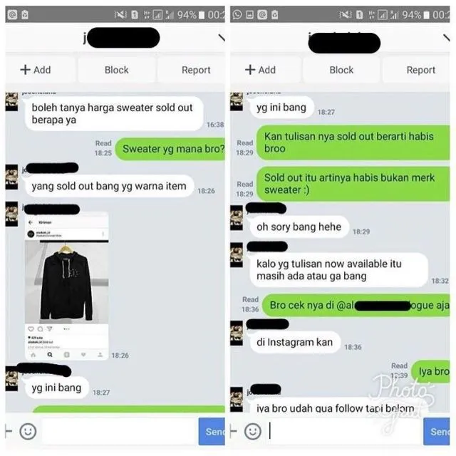 Potret Kocak Orang Kelewat Percaya Diri Chatting Pakai Bahasa Inggris. Namanya juga Belajar~ 16