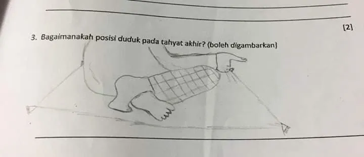 Nggak Cuma Pelajaran Matematika, Ternyata Pelajaran Agama juga Bisa Menyusahkan lo. Ini Buktinya! 13