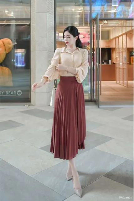 5 Rahasia Kenapa Cewek Korea Selalu Sukses Tampil Cantik dengan Rok. Simpel tapi Menarik! 10