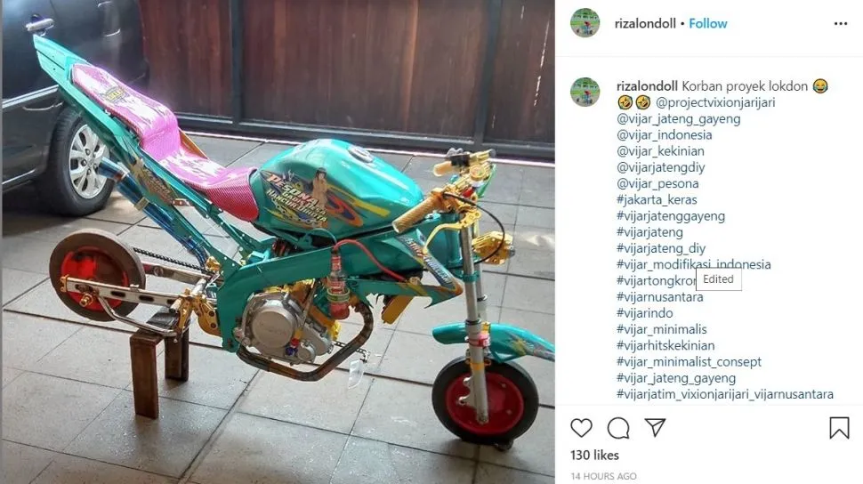 Kreatif sih Boleh Aja. Tapi Kalau Modifikasi Sepeda Motor Model Begini, Apa Tujuannya, ya? 19