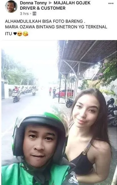 12 Potret Driver Ojol Saat Dapat Orderan dari Artis. Kejutan Kecil Begini Aja Bikin Semringah, ya! 21