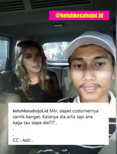 12 Potret Driver Ojol Saat Dapat Orderan dari Artis. Kejutan Kecil Begini Aja Bikin Semringah, ya! 22