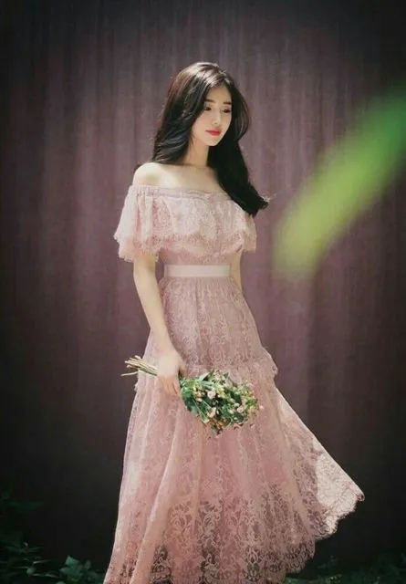 9 Model Dress Korea yang Bisa Jadi Referensi Buat Jadi Kebaya Modern. Anggun dan Manis! 18