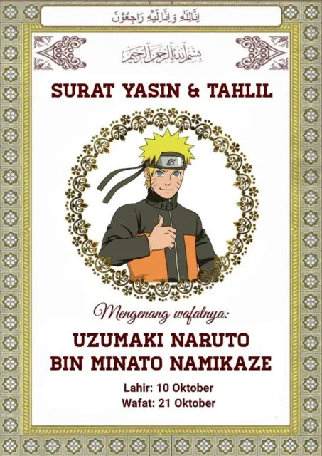 Viral Kabar Konoha Berduka, ini yang Akan Terjadi Jika Naruto Meninggal. Yuk, al-Fatihah! 4