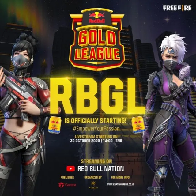 Liga Free Fire 'Red Bull Gold League' Akan Dimulai 30 Oktober 2020 dan Bisa Disaksikan via Streaming 4