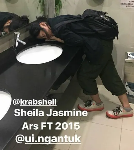 11 Potret Pasrahnya Orang-Orang Kalau Udah Ngantuk Banget. Makanya Jangan Begadang! 19