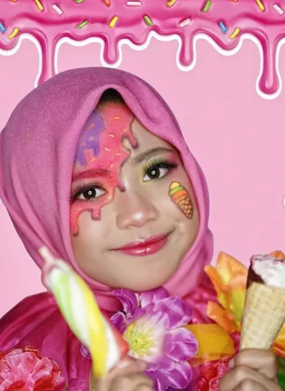 Kabar Terkini Lovely Natasha, MUA 9 Tahun yang Kini Makin 'Dewa' Skill Makeup-nya! 8