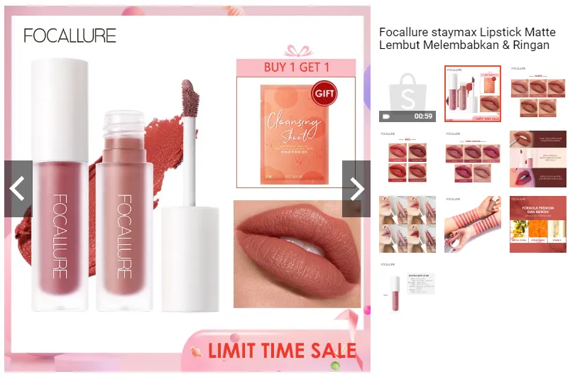Nggak Sampai 20 Ribu, Ini Daftar Lipstik Matte Keluaran Terbaru yang Awet dan Banyak Warnanya! 6