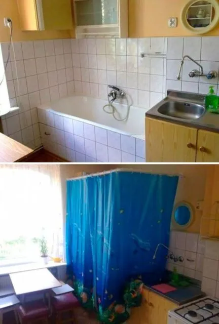 11 Desain Dapur yang Bikin Ngakak, Saking Nyelenehnya. Chef Juna Pasti Migren Melihat ini :( 19
