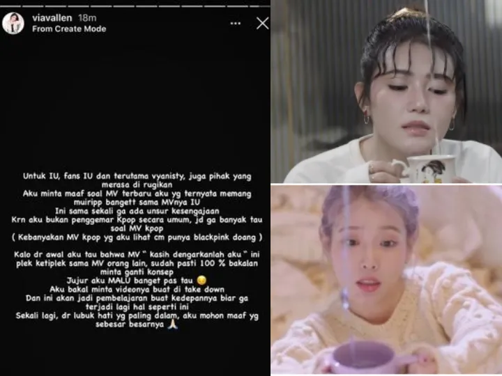 Video Klip Via Vallen Dihapus Usai Dianggap Jiplak Milik IU, Pencipta Lagu: Kenapa Bela Artis Luar? 6