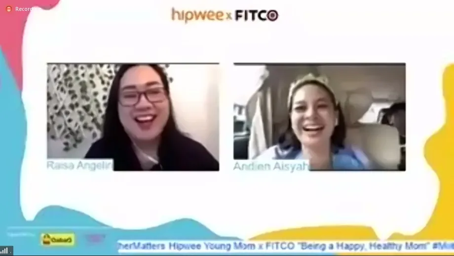 Cerita Andien Tentang Menjadi Ibu yang Bahagia dalam Webinar 'Hipwee x FITCO: Being A Happy, Healthy Mom' 3