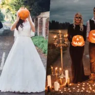 8 Ide Unik Foto Pasangan Pengantin Tema Halloween. Super Nyentrik, tapi Nggak Gitu Seram kok~
