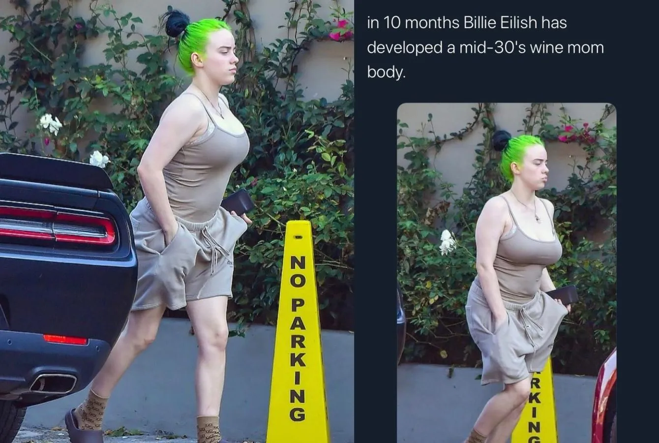 Foto Saat Pakai Tank Top dan Celana Pendek Viral, Billie Eilish Dicibir. Dibilang Badan bak Ibu-Ibu 2