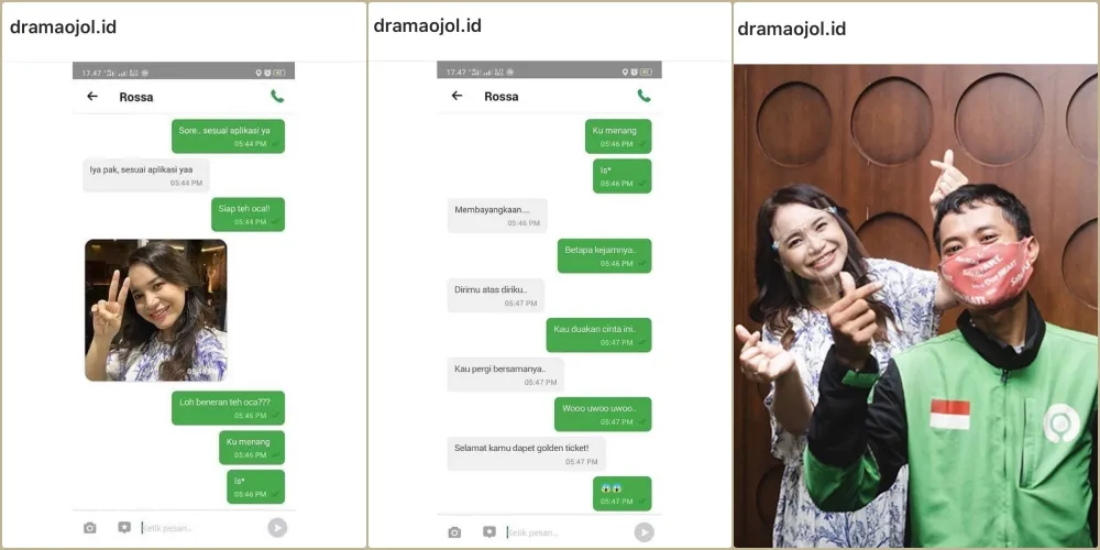 12 Potret Driver Ojol Saat Dapat Orderan dari Artis. Kejutan Kecil Begini Aja Bikin Semringah, ya! 24