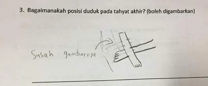 Nggak Cuma Pelajaran Matematika, Ternyata Pelajaran Agama juga Bisa Menyusahkan lo. Ini Buktinya! 23