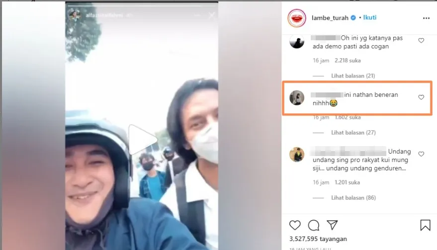 Tolak UU Cipta Kerja, Jefri Nichol Ikut Aksi Turun ke Jalan. Warganet Heboh 4