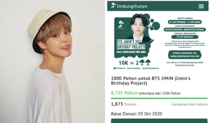 Rayakan Ulang Tahun Jimin BTS, ARMY Indonesia Tanam 8000-an Pohon Mangrove. Salut! 3