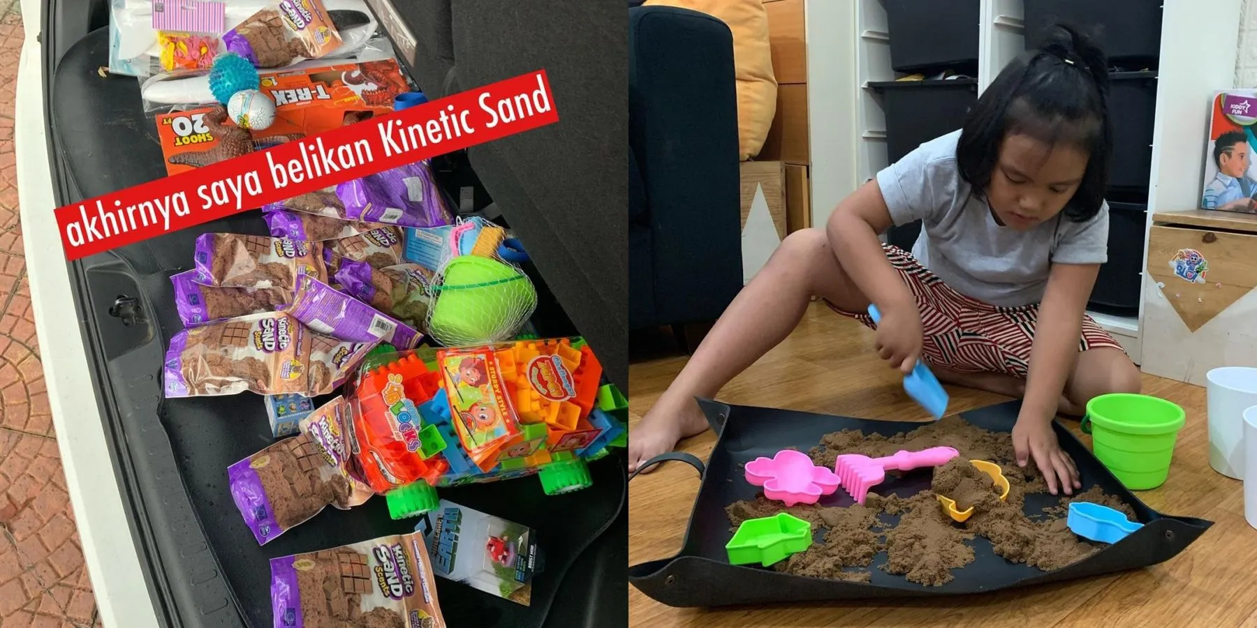 Tangan Sigra Kemasukan Cacing, Anji Peringatkan Orang Tua yang Anaknya Suka Main Pasir 2