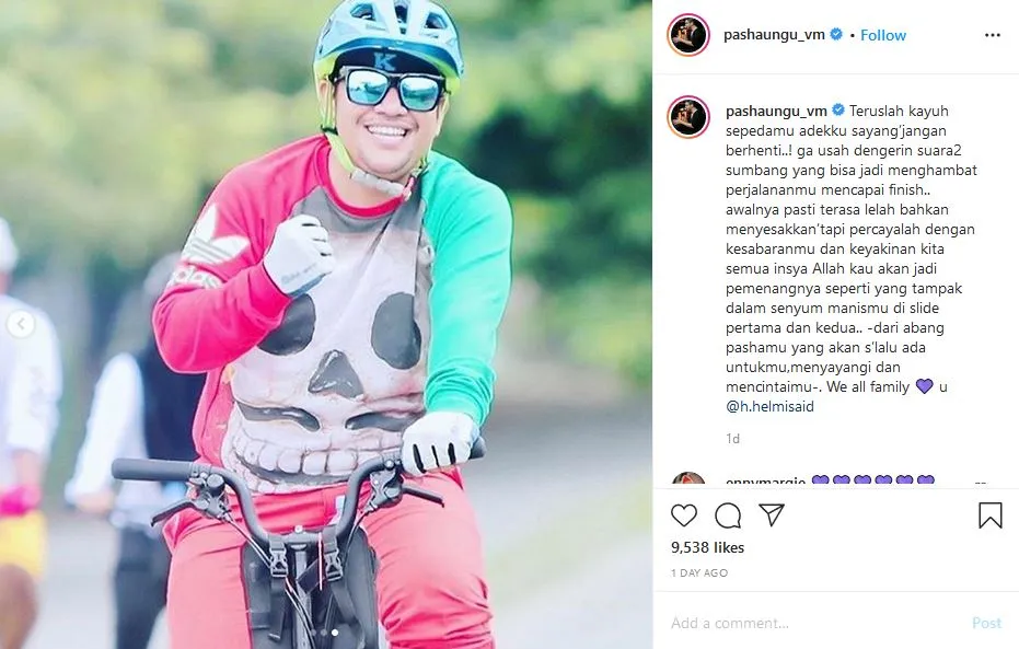Sang Adik Dikabarkan Terseret Kasus Narkoba, Pasha Ungu: Abangmu akan Selalu Ada untukmu 3