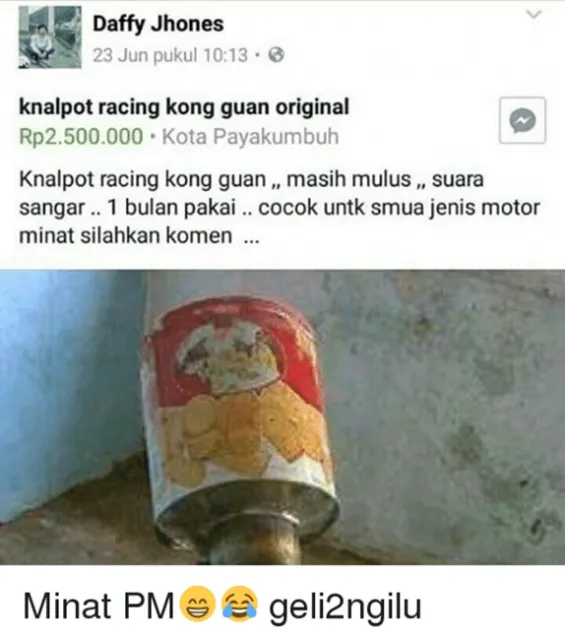 11 Modifikasi Knalpot Motor yang Nyeleneh Banget. Baru Lihat Aja Udah Sebal, Apalagi Dengar Suaranya! 19