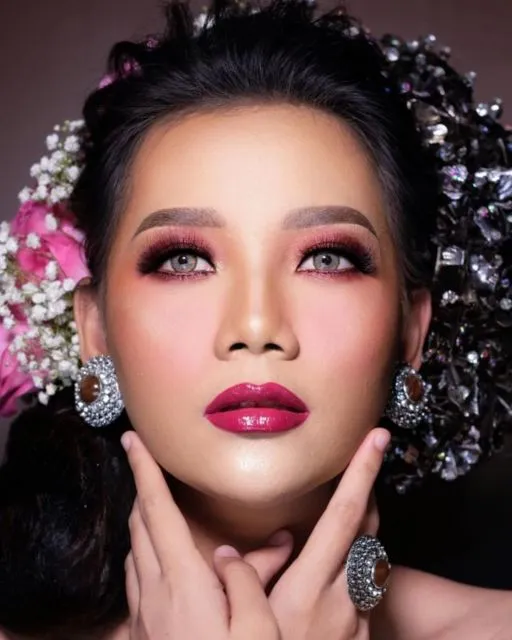 7 Inspirasi Make-up Pernikahan dengan Pilihan Warna Bibir yang Bold dan Berani. Cakep! 10