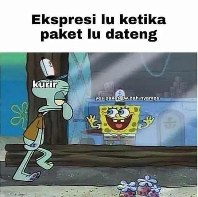 Deretan Momen Nyeleneh Saat Paket Belanjaan dari Olshop Datang. Berasa Nungguin Apa Gitu~ 20
