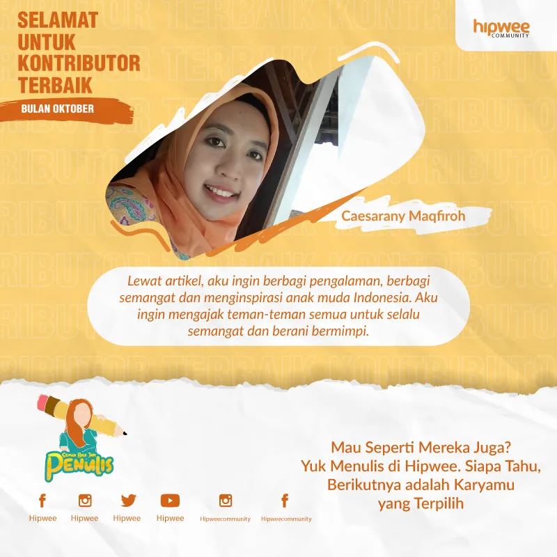 Ini Dia Kontributor Terbaik Oktober 2020. Ada Namamu Nggak di Sini? 5