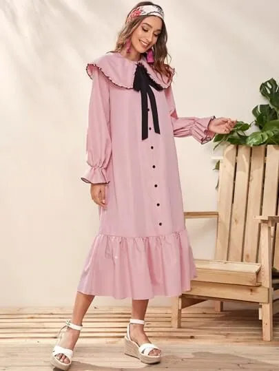 9 Desain Dress yang Lagi Disukai Banyak Cewek di Dunia. Bisa Buat yang Berhijab Juga! 18