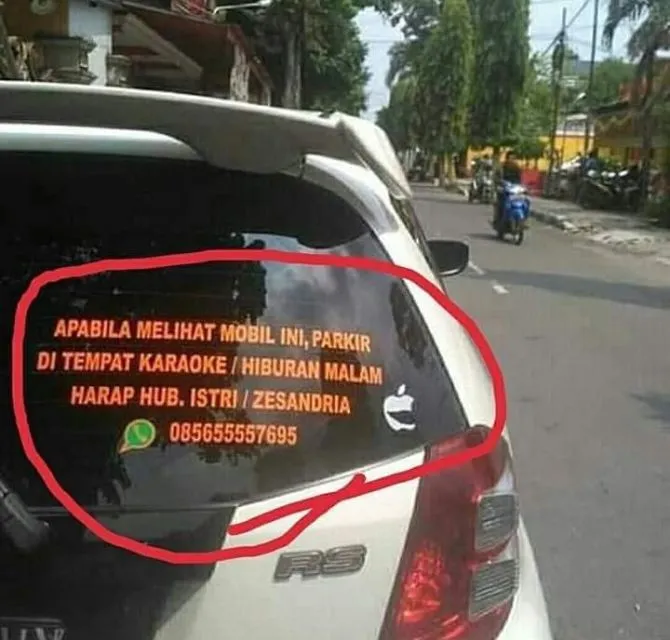 11 Stiker Kocak Truk ini Wakili Keresahan Istri. Sengaja Ditempel, biar Suami Nggak Macam-Macam! 22