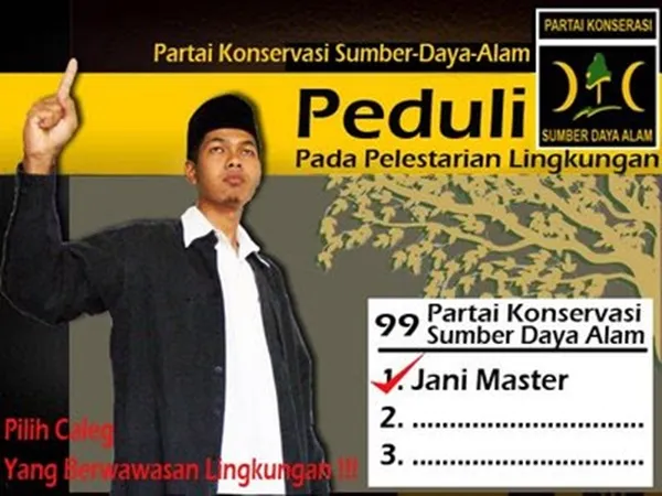 Tanpa Bermaksud Promo, 11 Nama Caleg ini Benar-Benar Kocak. Siasat Menarik Perhatian nih Pasti~ 12