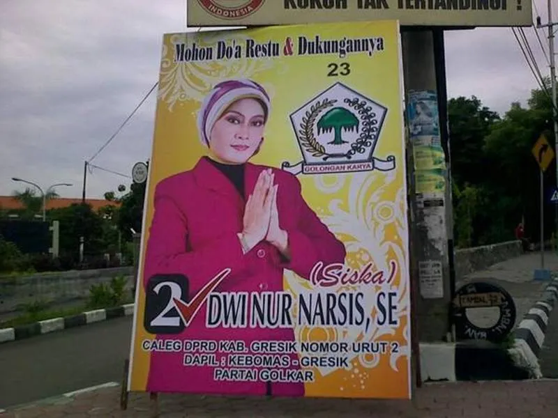 Tanpa Bermaksud Promo, 11 Nama Caleg ini Benar-Benar Kocak. Siasat Menarik Perhatian nih Pasti~ 20