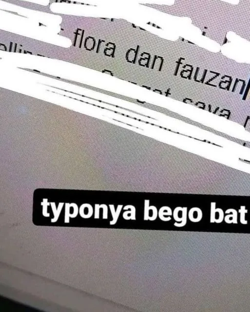 Begini Jadinya Kalau Mata Ngantuk Dipaksa Ngerjain Tugas. Typo Kacau, Nggak Ketulungan! :D 12