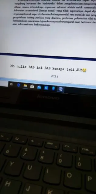 Begini Jadinya Kalau Mata Ngantuk Dipaksa Ngerjain Tugas. Typo Kacau, Nggak Ketulungan! :D 16